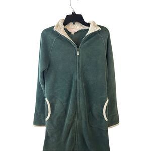 Stan Herman zipper gown robe small